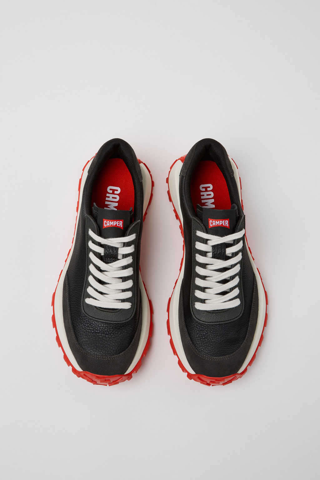 Multicolor Leather Sneakers for Men. - 5