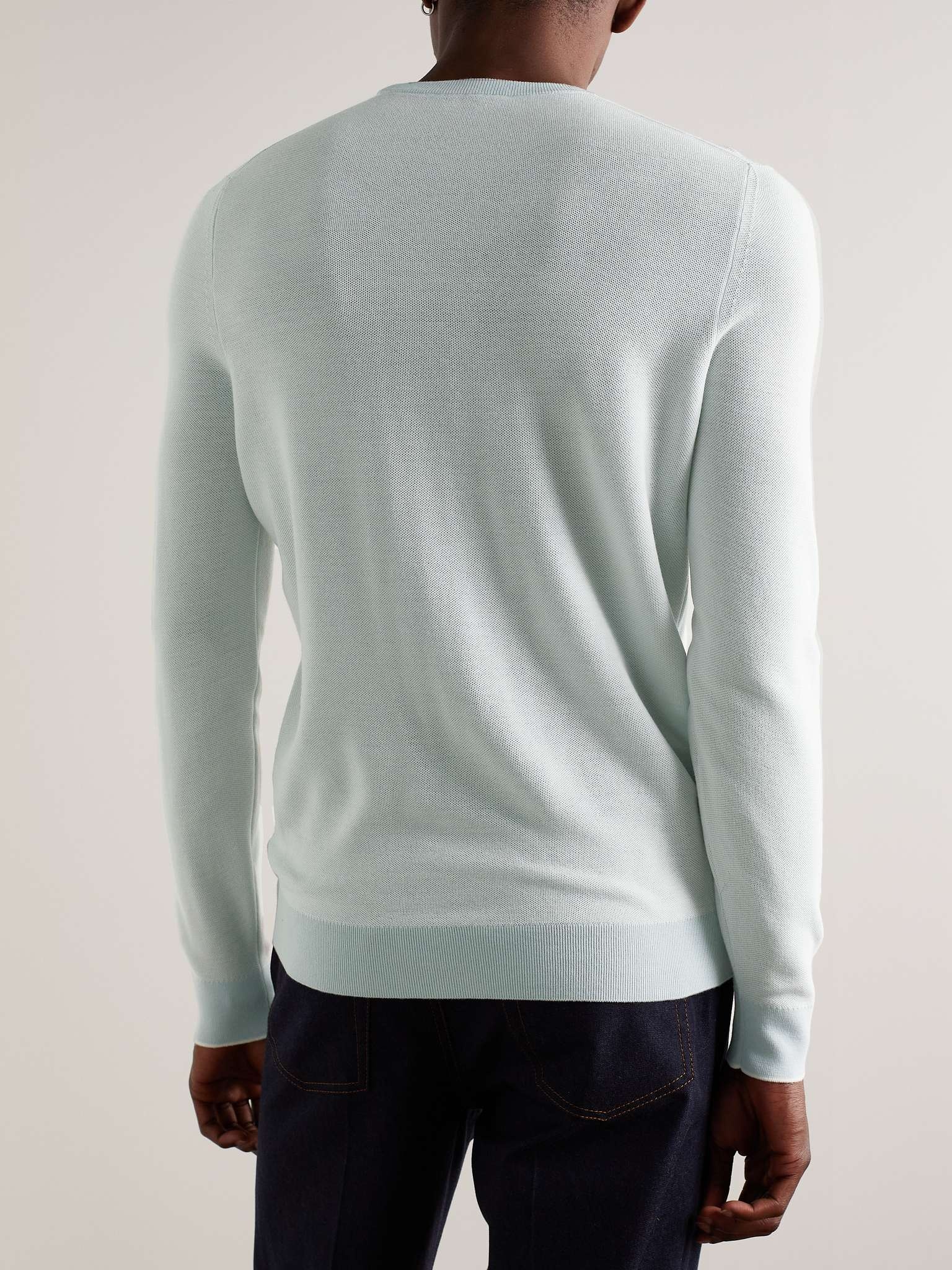 Wool and Cashmere-Blend Sweater - 4