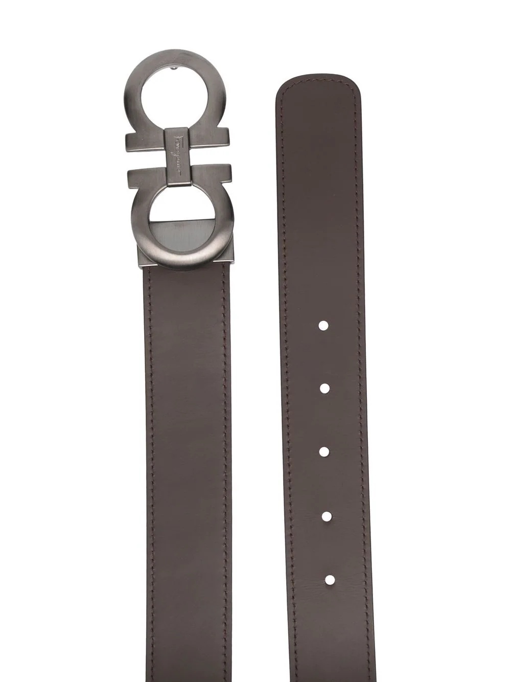 Gancini double hook reversible belt - 2