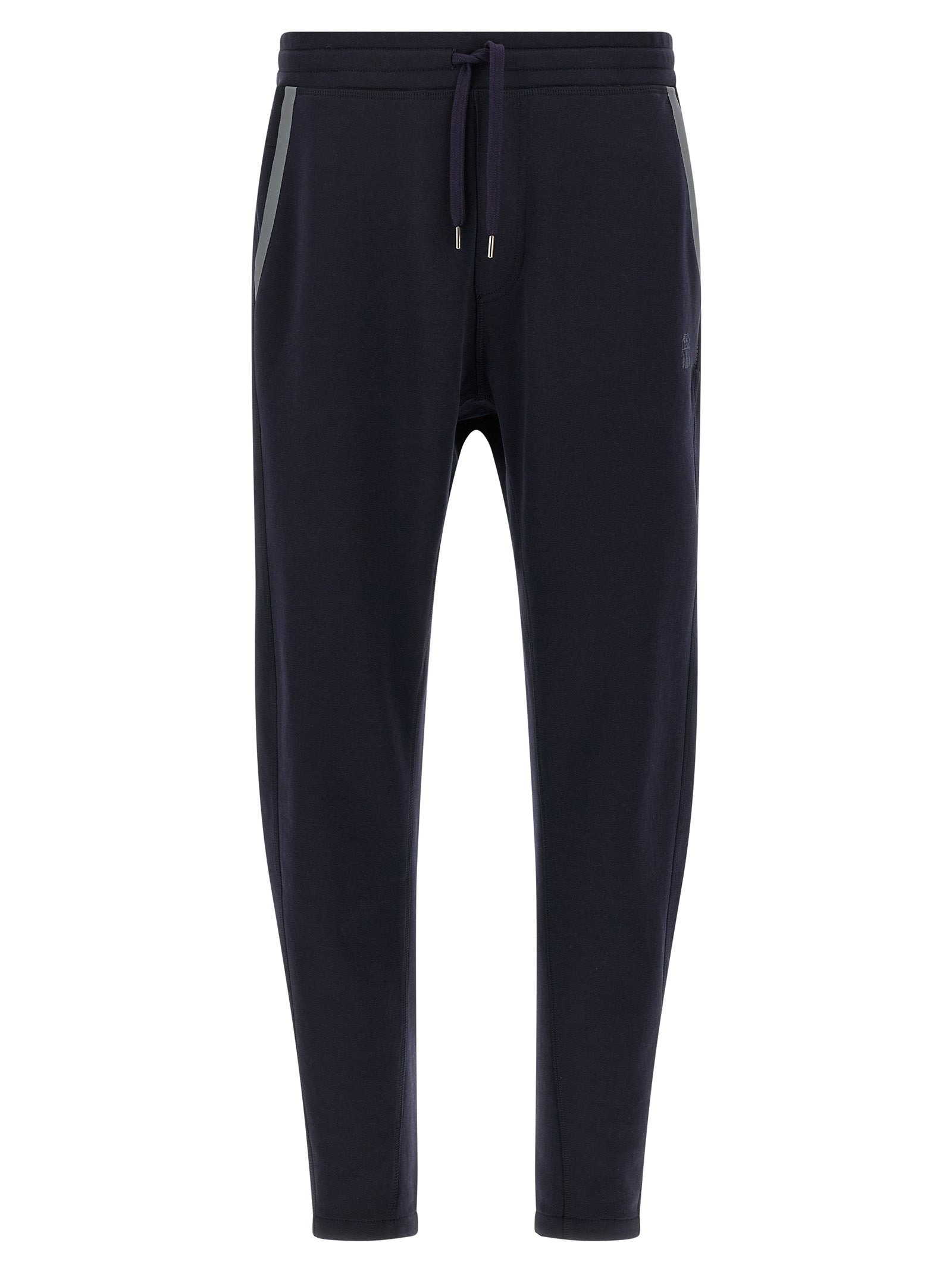 Double Sweatshirt Joggers Pants Blue - 1