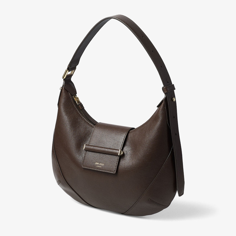 JIMMY CHOO Bar Hobo S
Chocolate Biker Leather Shoulder Bag outlook