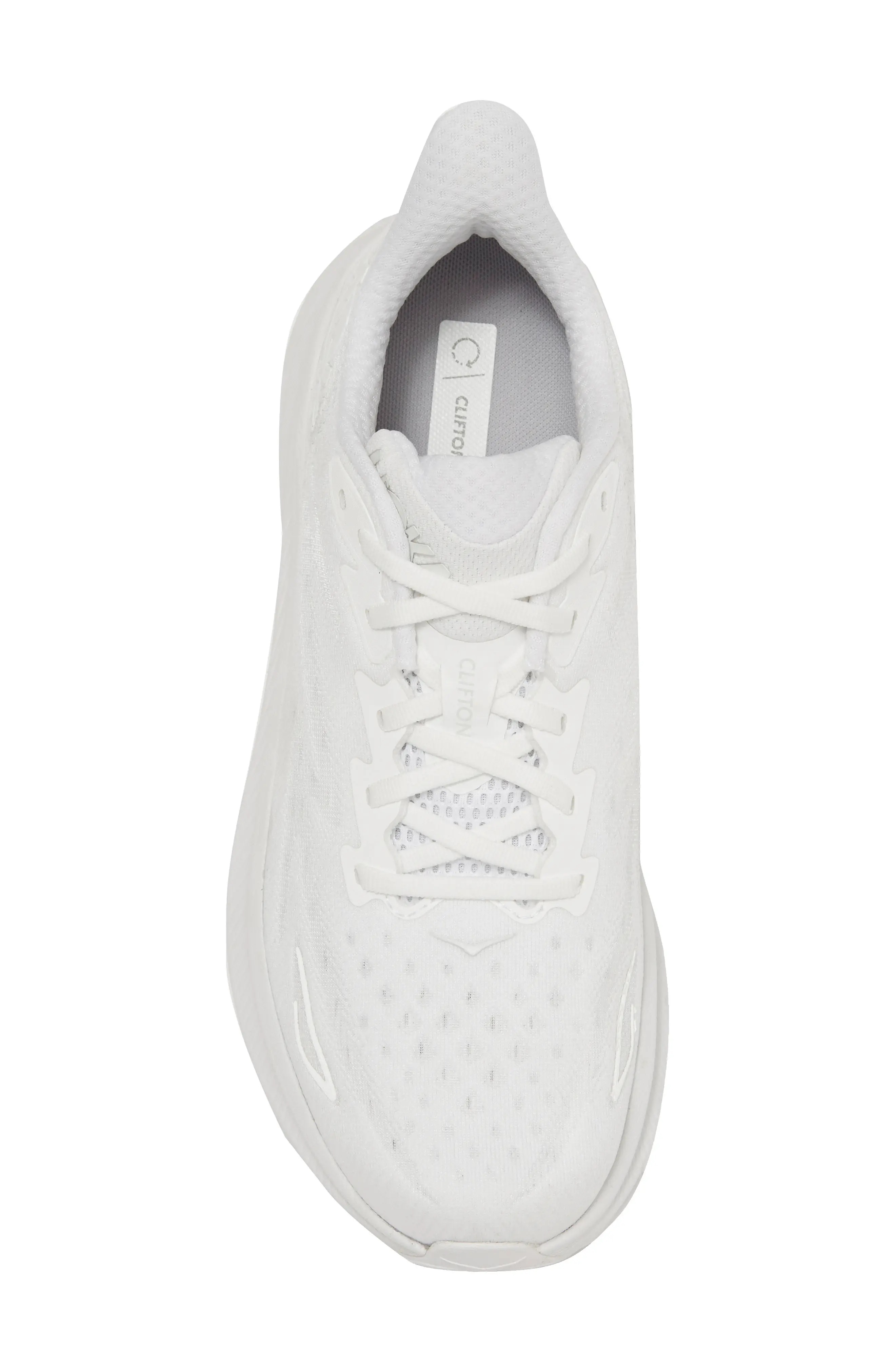 Clifton 9 Running Shoe in White /White - 3