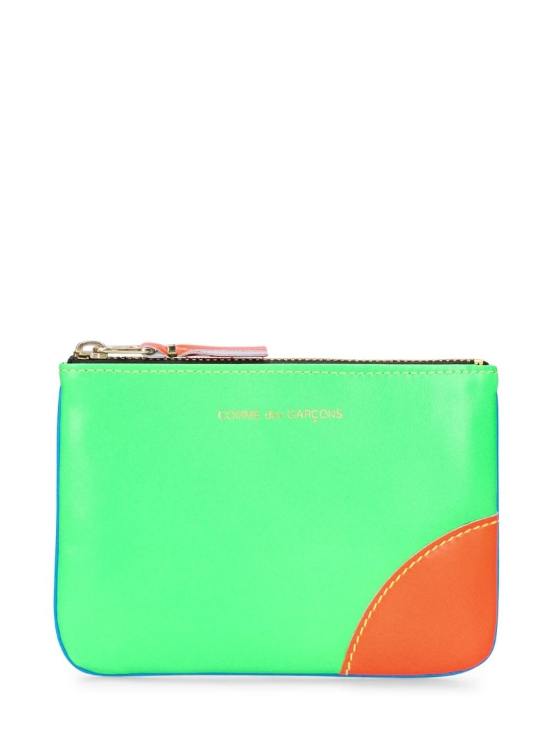 Super Neon leather wallet - 1