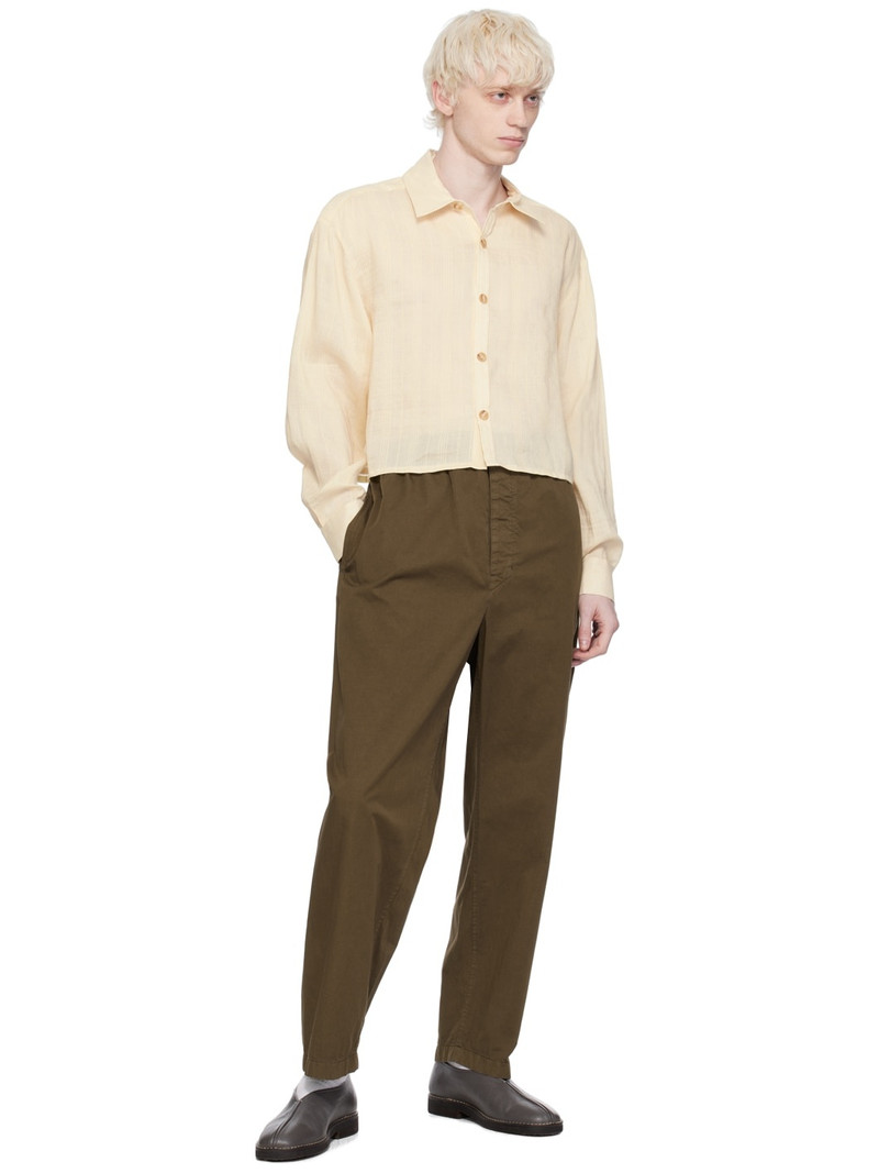 KING & TUCKFIELD Off-White Buttoned Shirt outlook