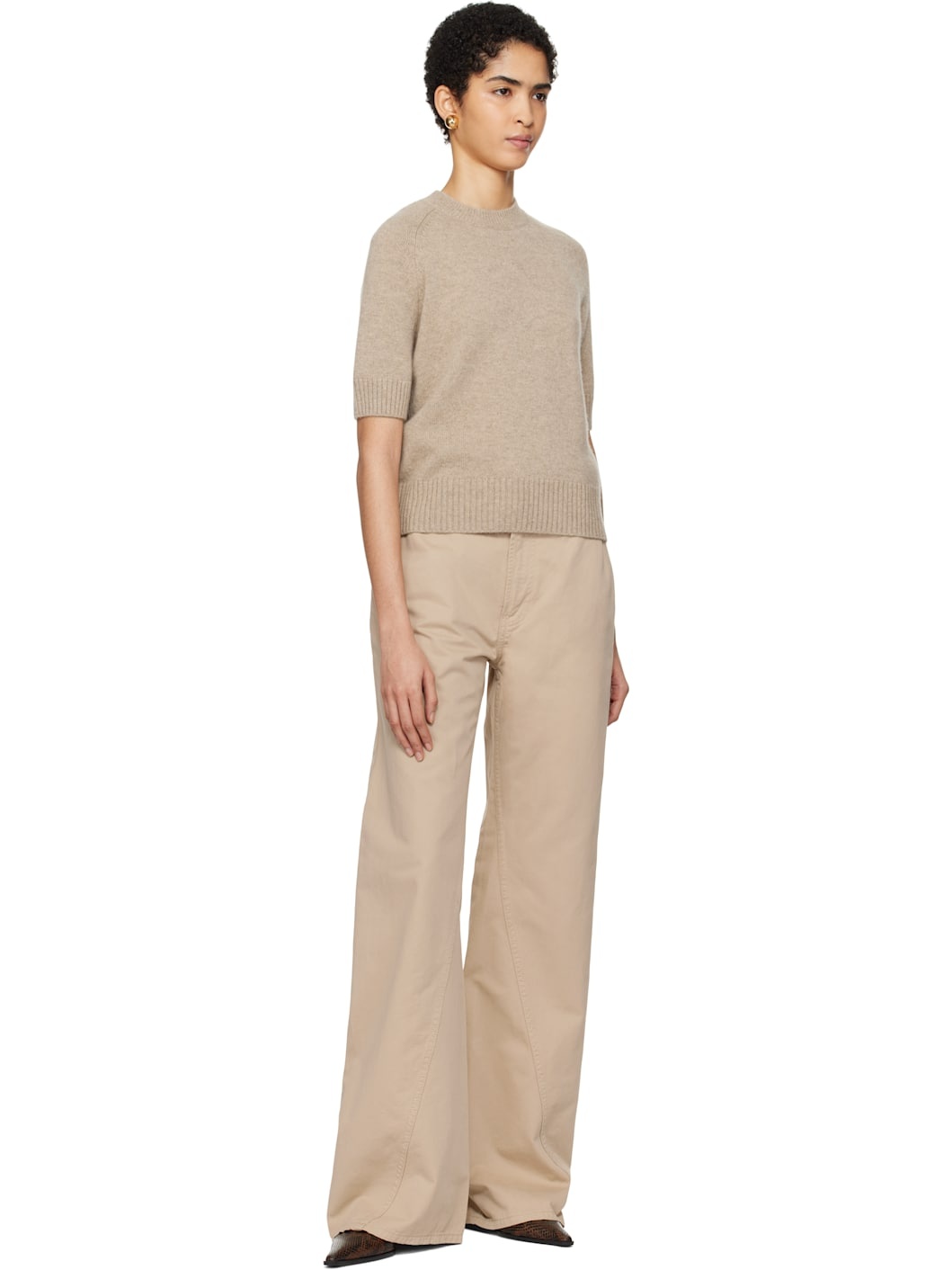 Beige Briley Trousers - 4