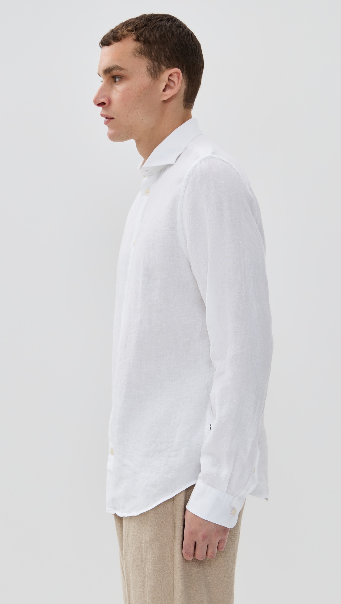 Andrew Linen Dress Shirt - 3