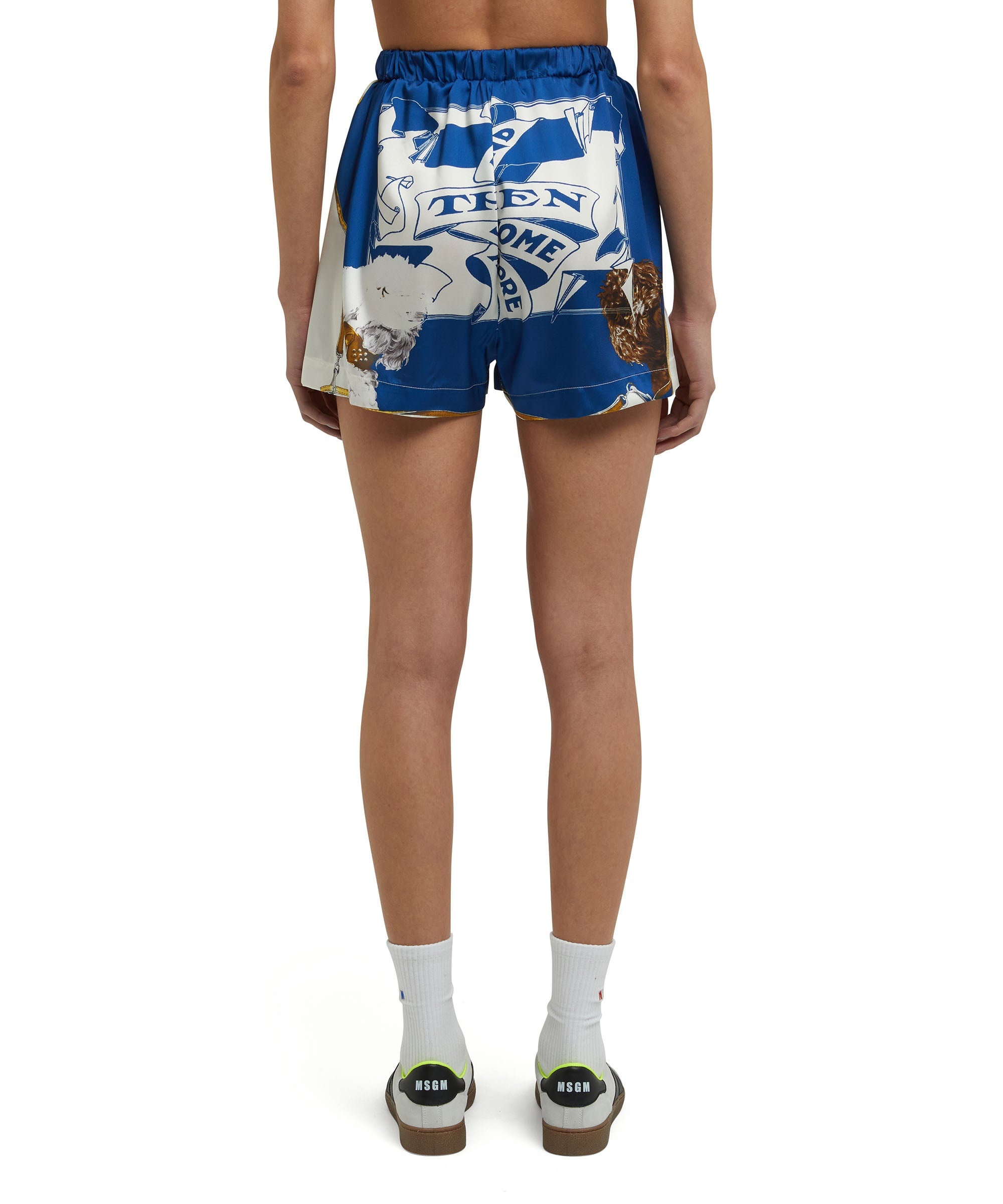Bermuda shorts from the collaboration of "Lorenza Longhi and MSGM" - 4
