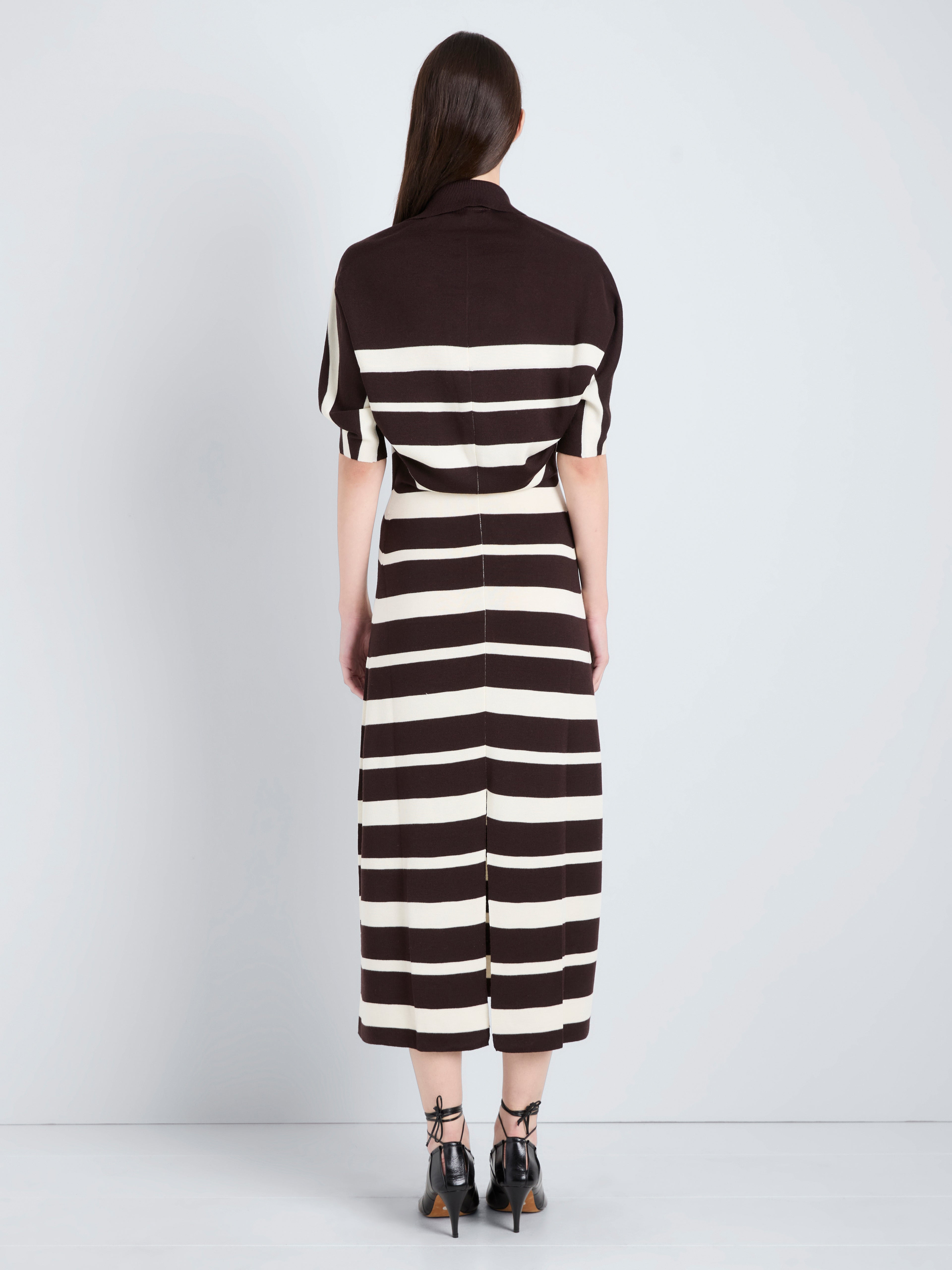 Solana Dress in Superfine Merino Silk - 4