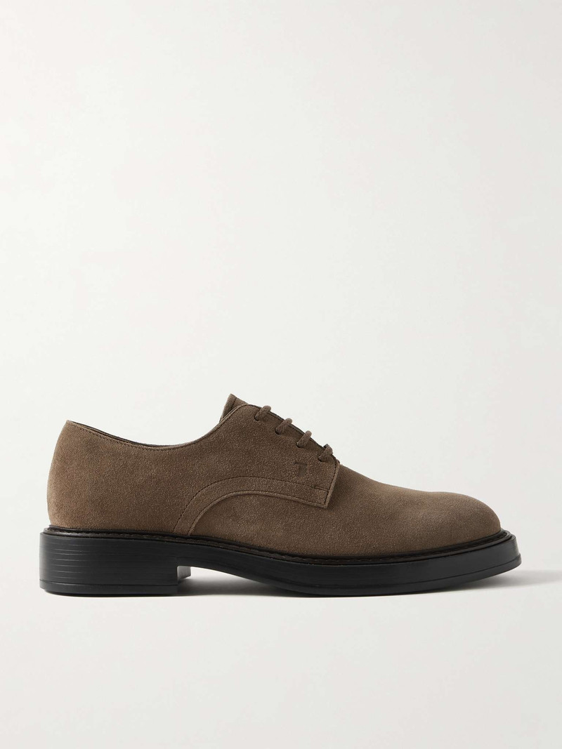 Suede Derby Shoes - 1