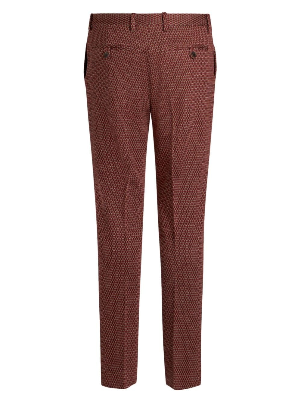 tailored wool trousers - 7