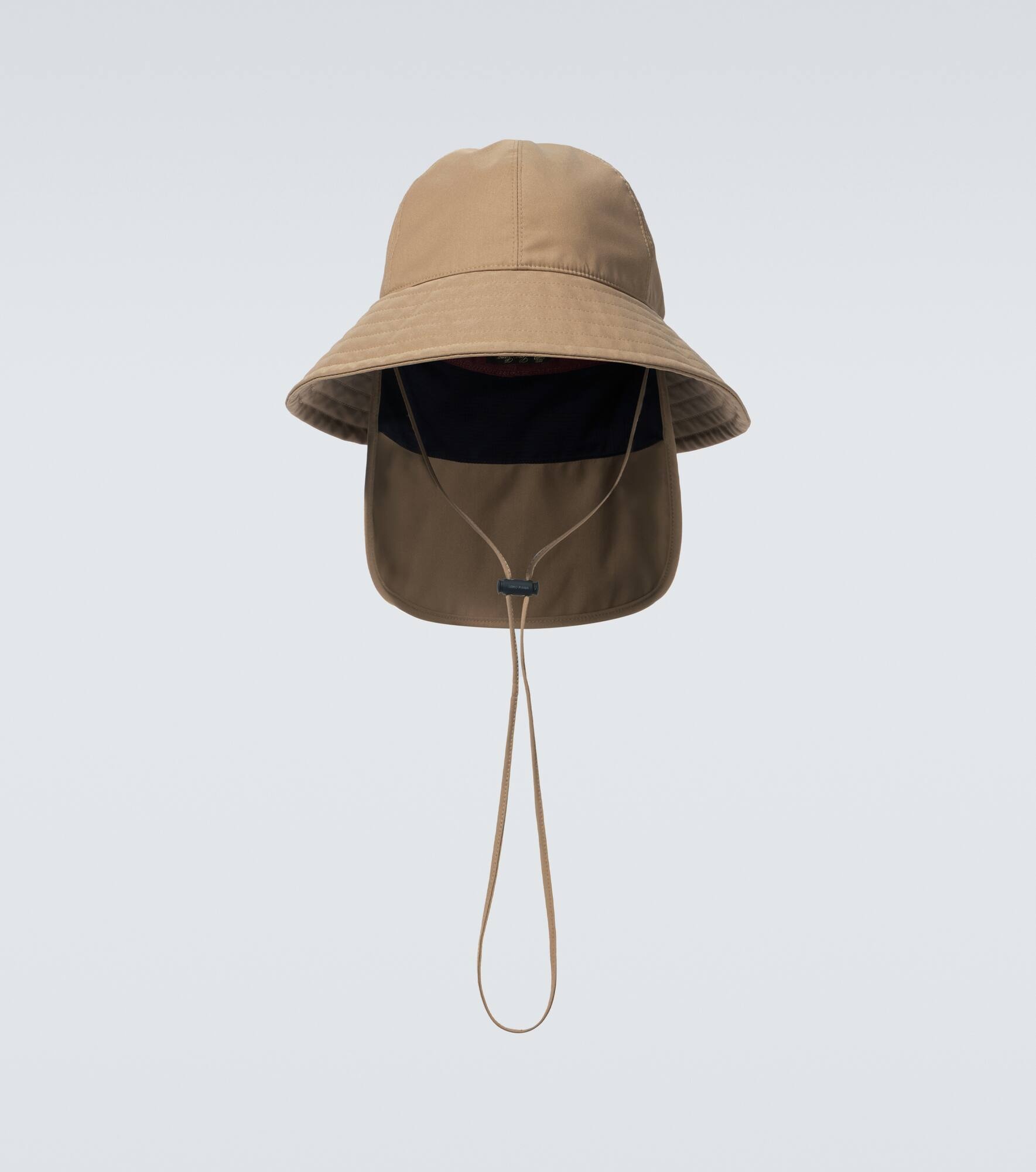 Wool-blend technical bucket hat - 1