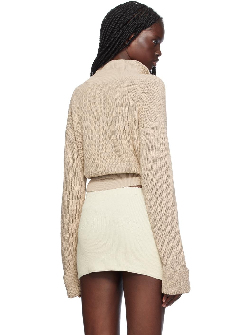 Beige Leda Sweater - 3