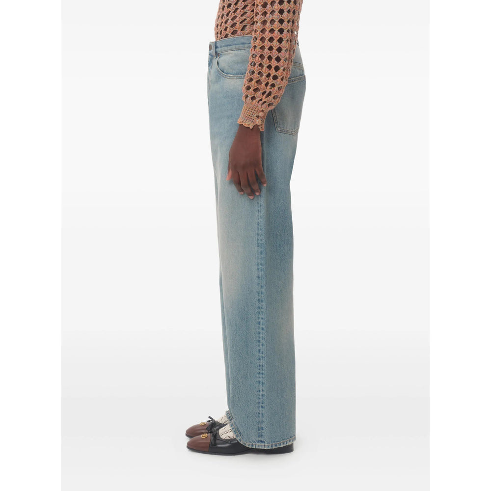Valentino Blue Denim - Regular & Straight-Leg Jeans Men - 4