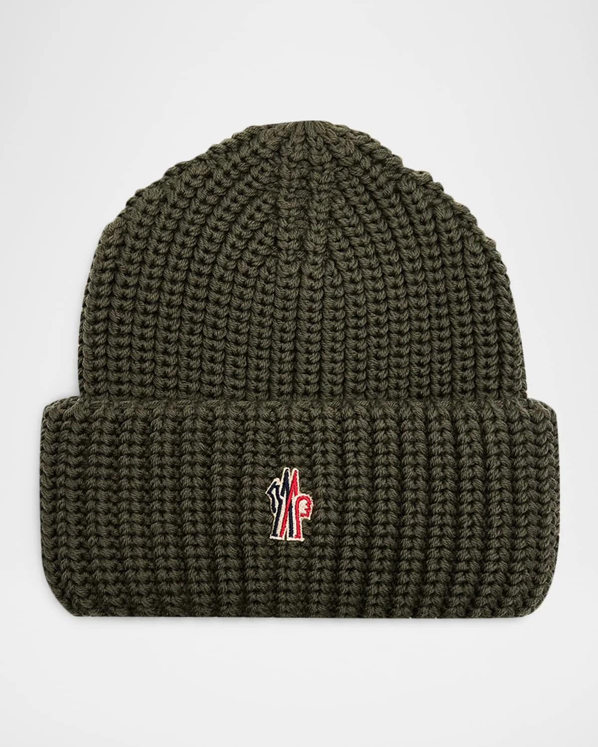 Men's, Rib-Knit Wool Beanie - 1