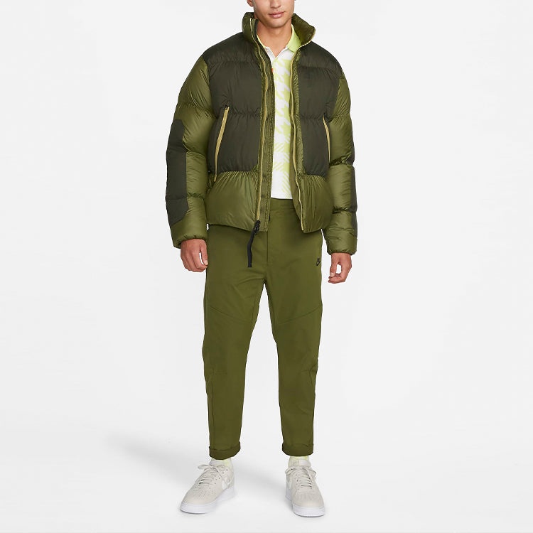 Nike As Sportswear TF Turf Rpl City Puff Jkt 'Olive Green' DD6979-326 - 3