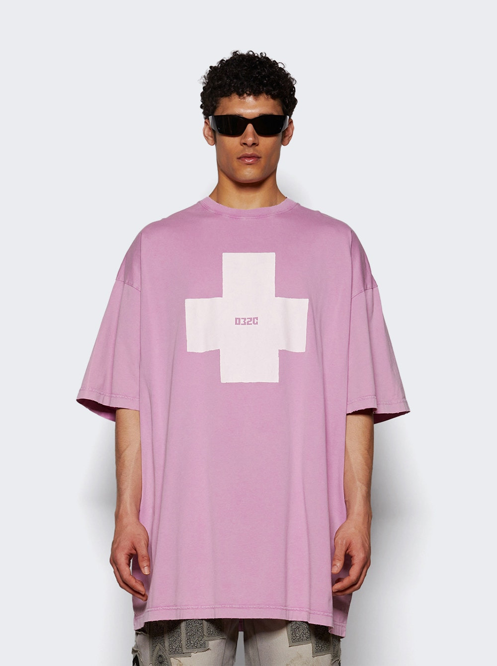 Point Zero Oversized Tee Faded Pink - 2