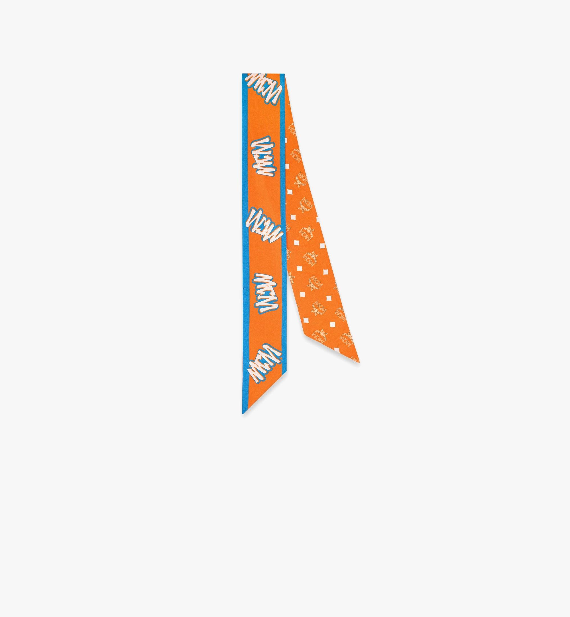 MCM Sommer Monogram Petite Silk Scarf - 1