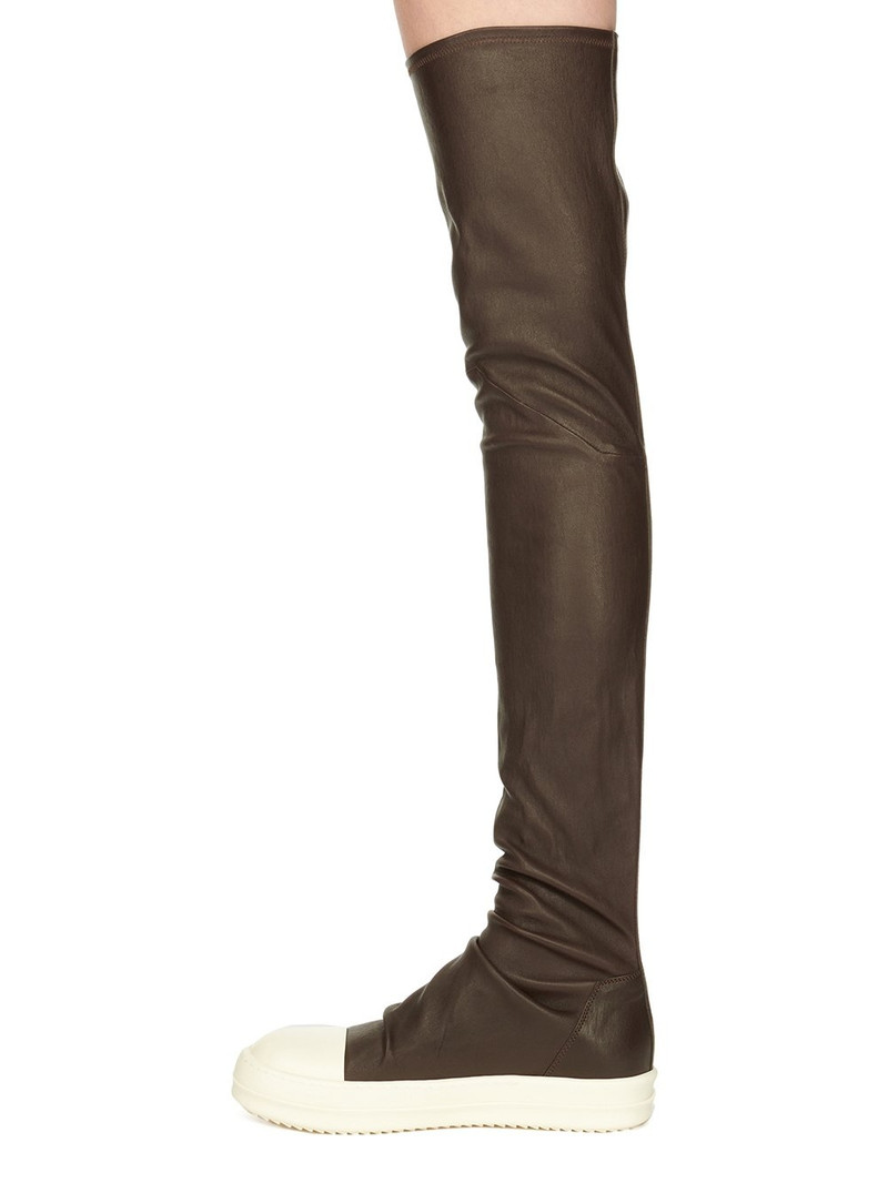 Brown Stocking Boots 3