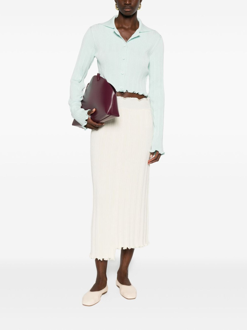 Jil Sander asymmetric midi skirt outlook
