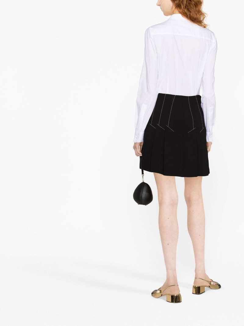 crystal-embellished panelled shirt 3