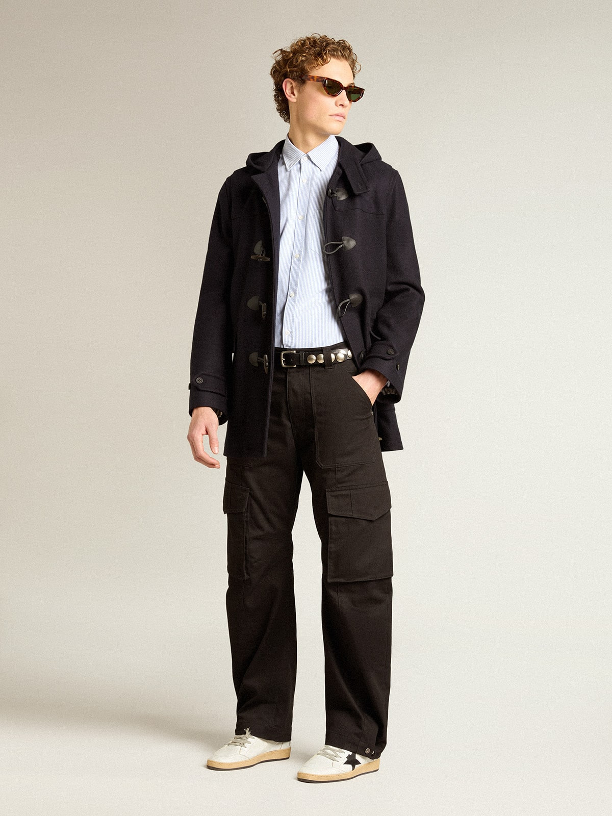 Men's shirt with narrow stripes - 3