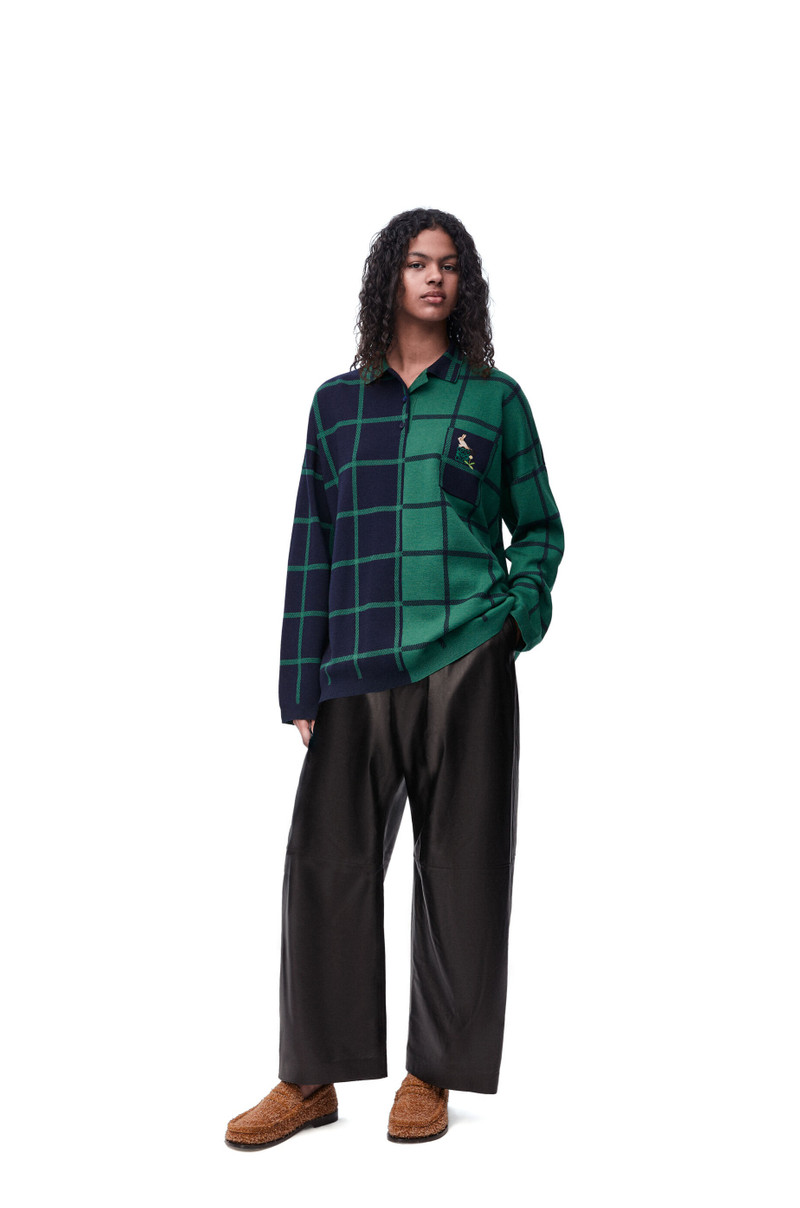 Loewe Barrel trousers in nappa lambskin outlook