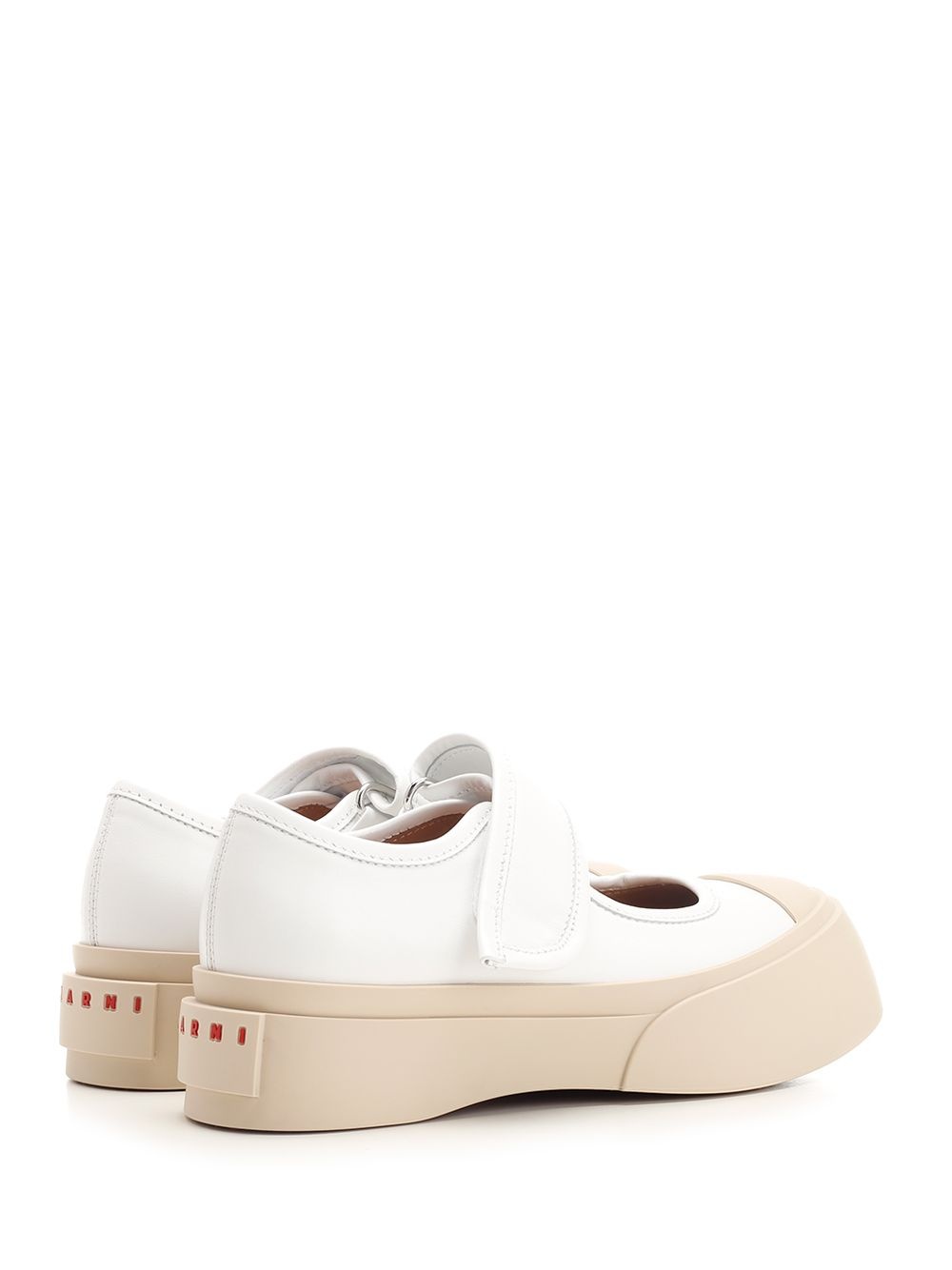 Mary Jane Sneakers White - 3
