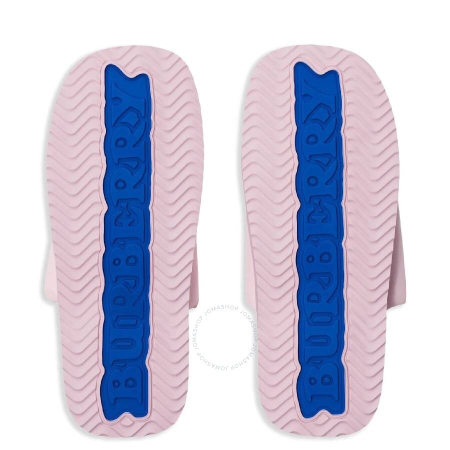 Burberry Equestrian Knight Leather Slides - 4