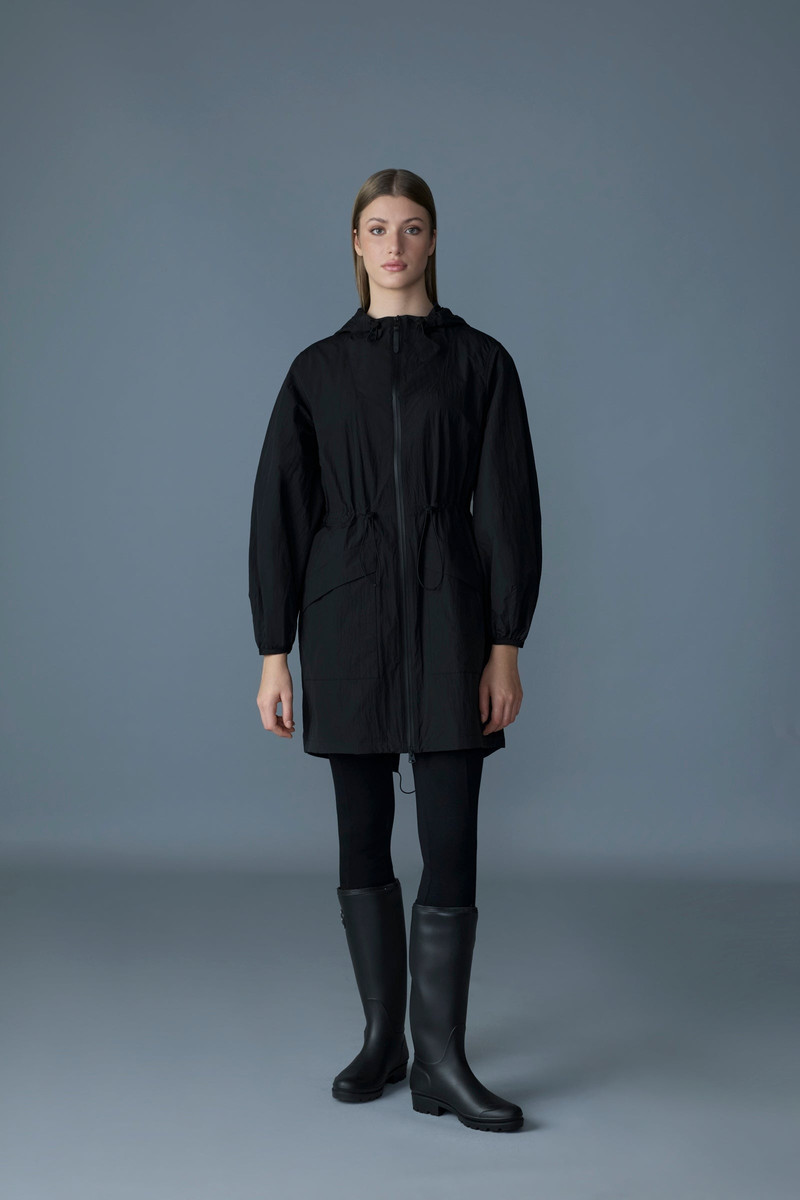 MACKAGE ALYSTER Packable Long rain Jacket outlook