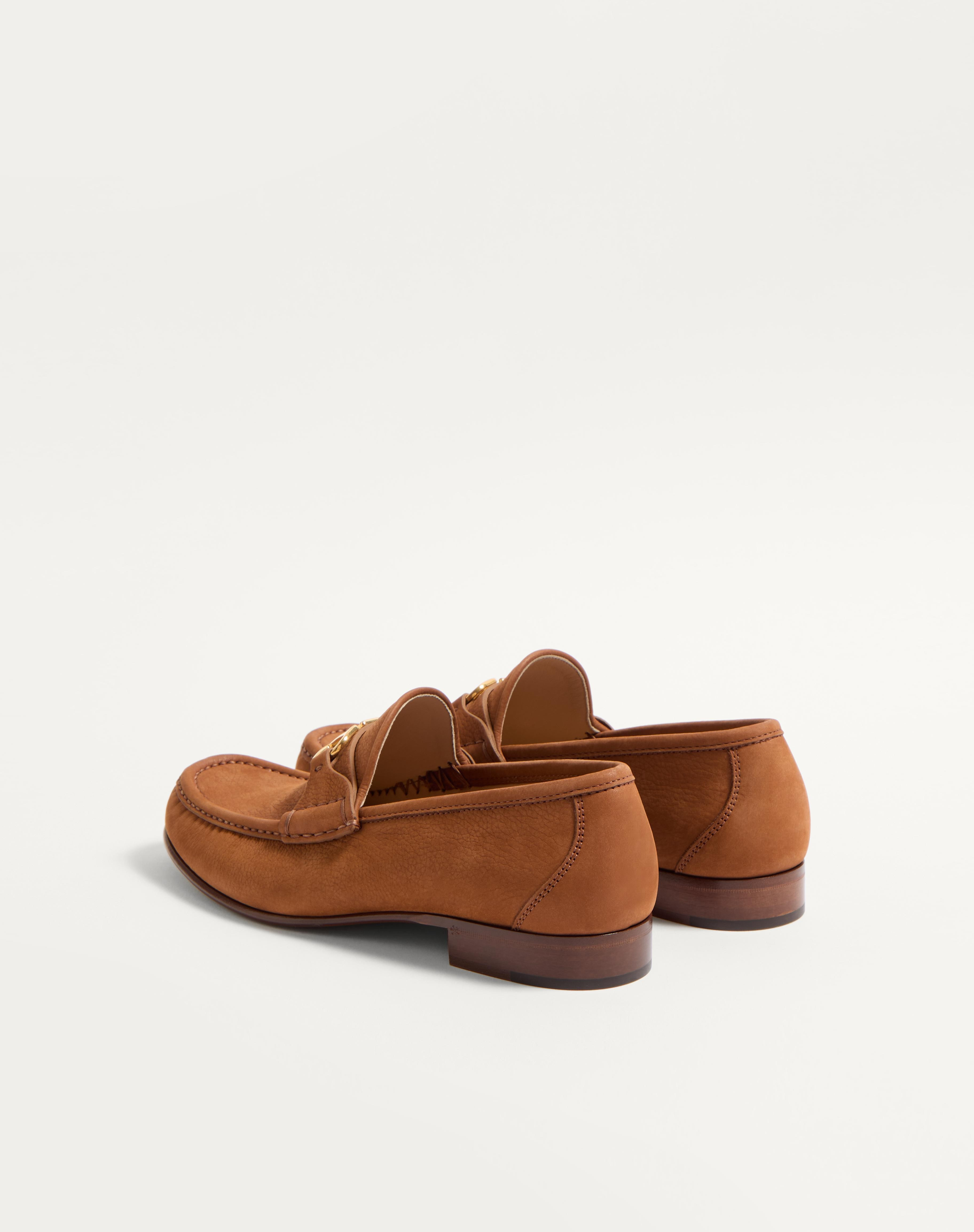 VLOGO SIGNATURE DEERSKIN SUEDE LOAFER - 5