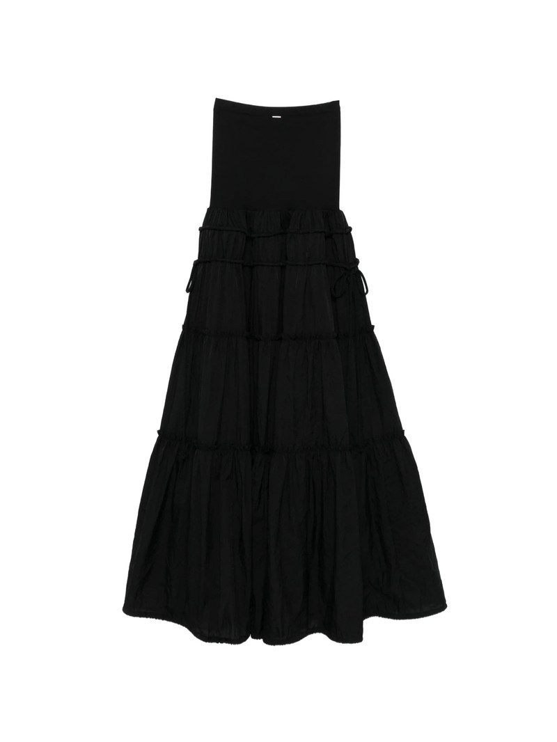 SYSTEM System Drawstring Midi Skirt outlook