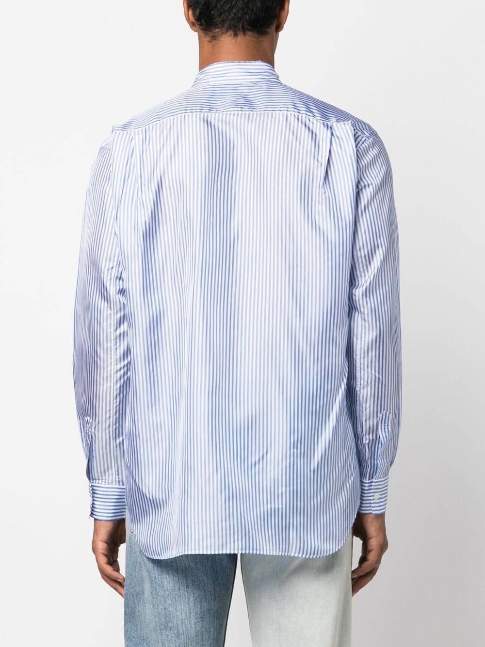 striped long-sleeve shirt - 4