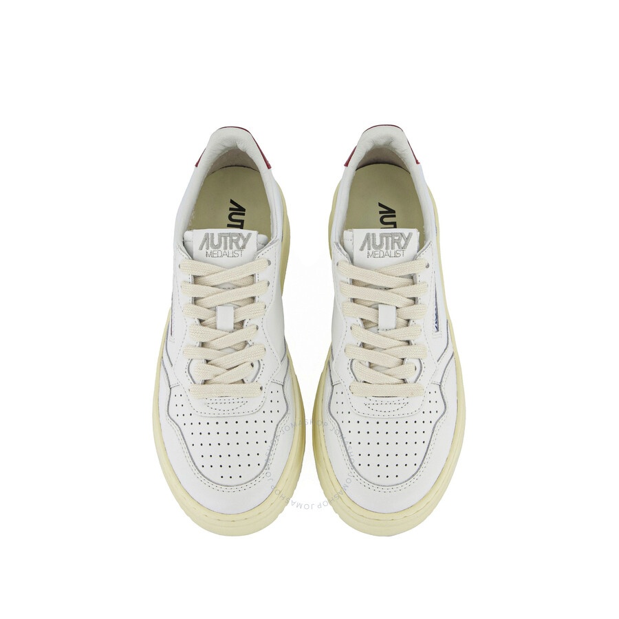 Autry Medalist Leather Low-Top Sneakers - 4