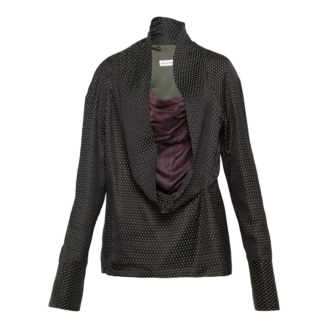 Cowl Neck Top - 1