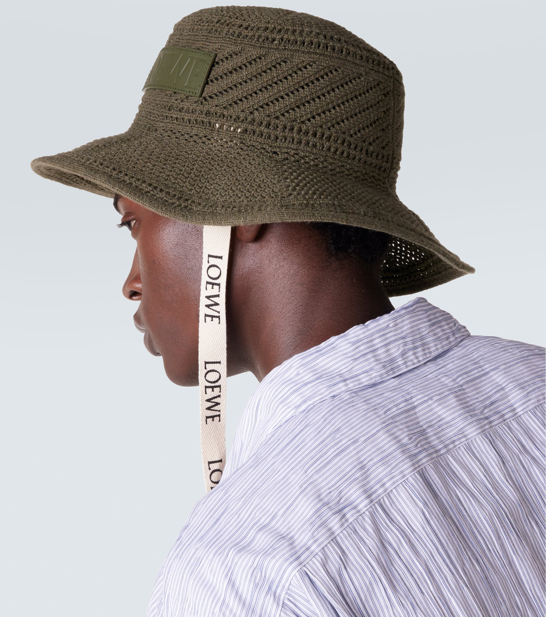 Knitted logo sun hat - 2