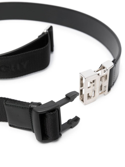 Givenchy 4G Release buckle leather belt outlook