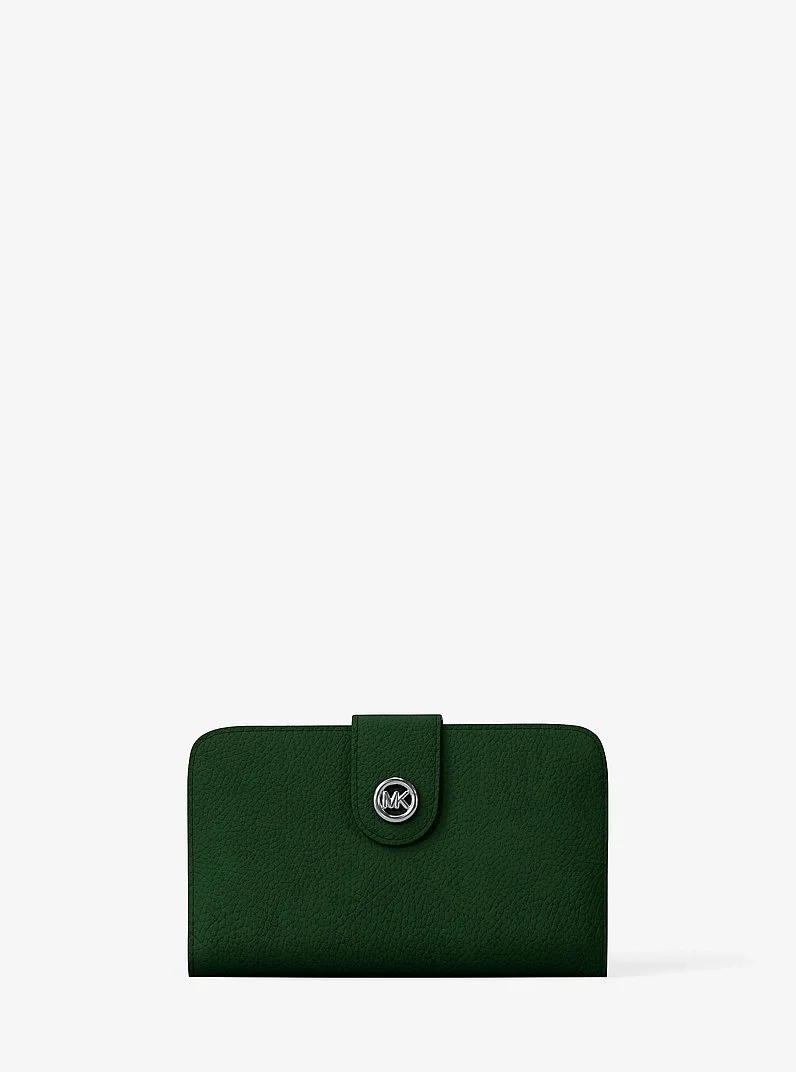 MK Pop Charm Medium Nubuck Wallet - 1