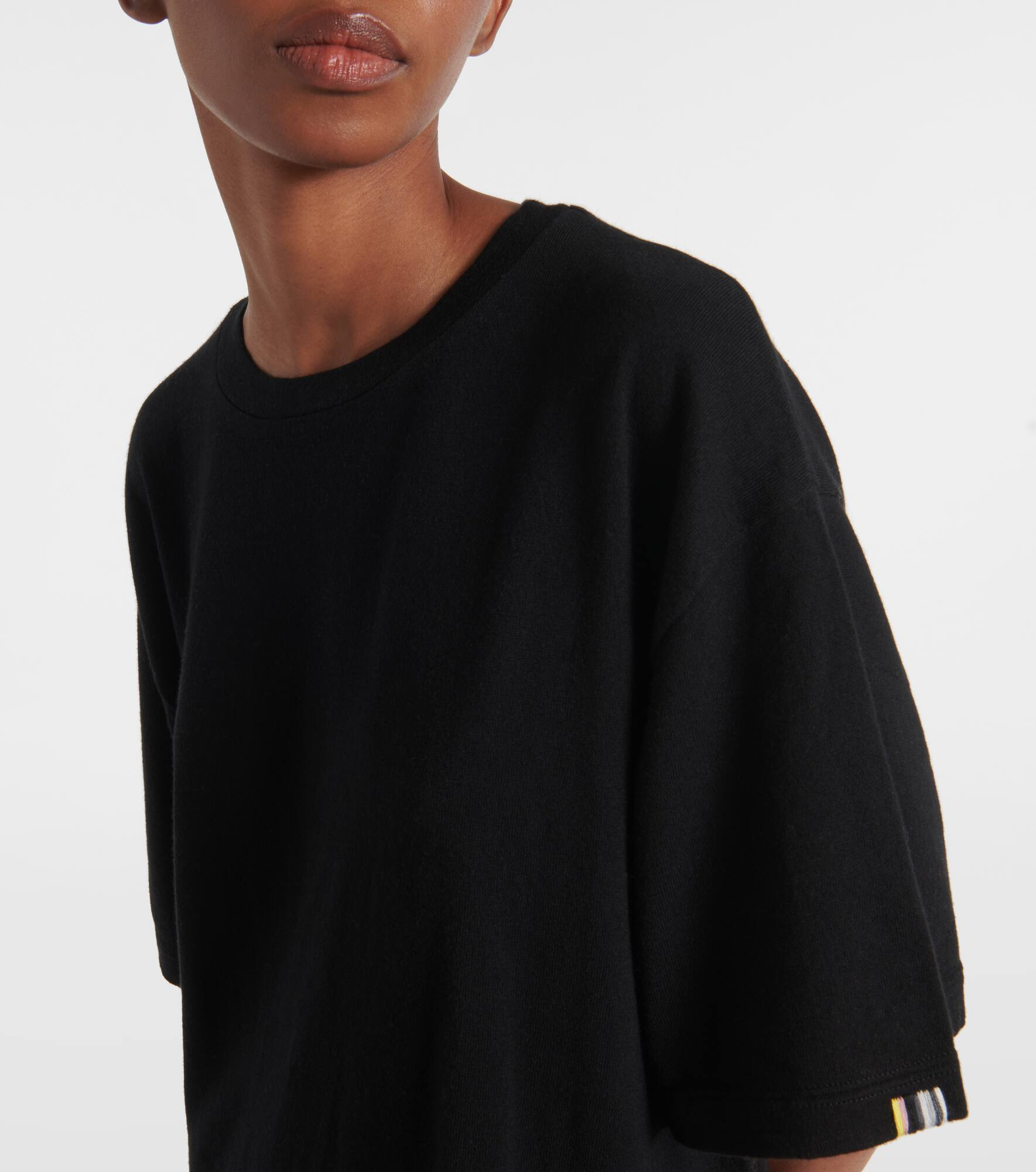 Kris cotton and cashmere maxi dress - 4