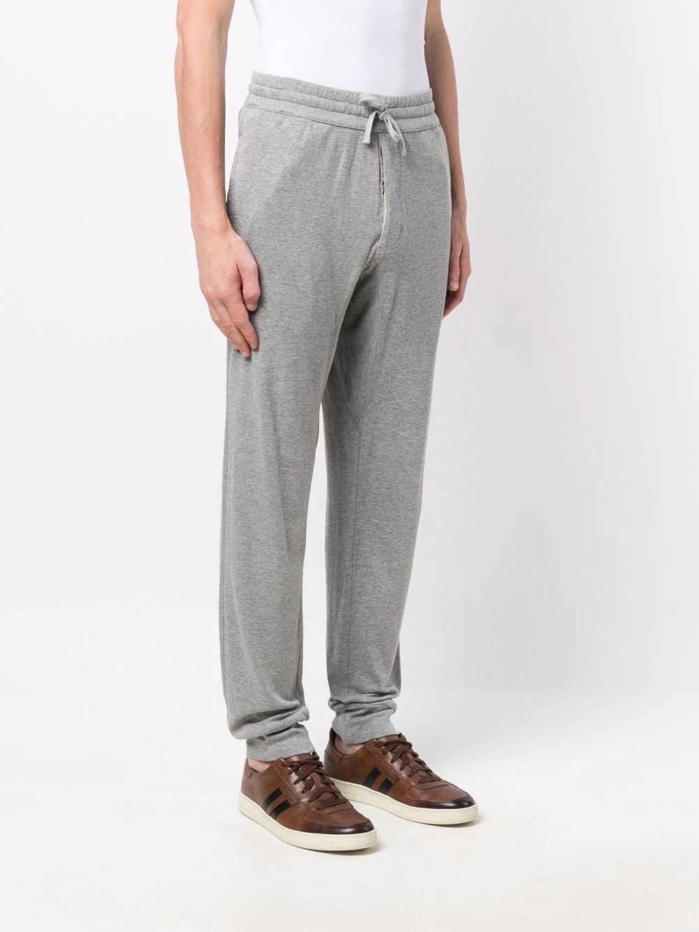 elasticated-waist track pants - 3