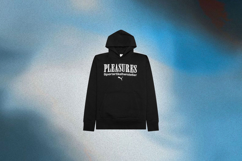 PUMA X PLEASURES GRAPHIC HOODIE - BLACK 7