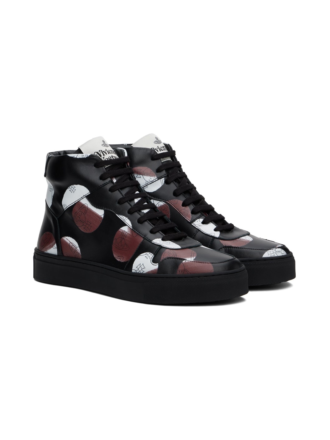 Black Classic High Top Sneakers - 4