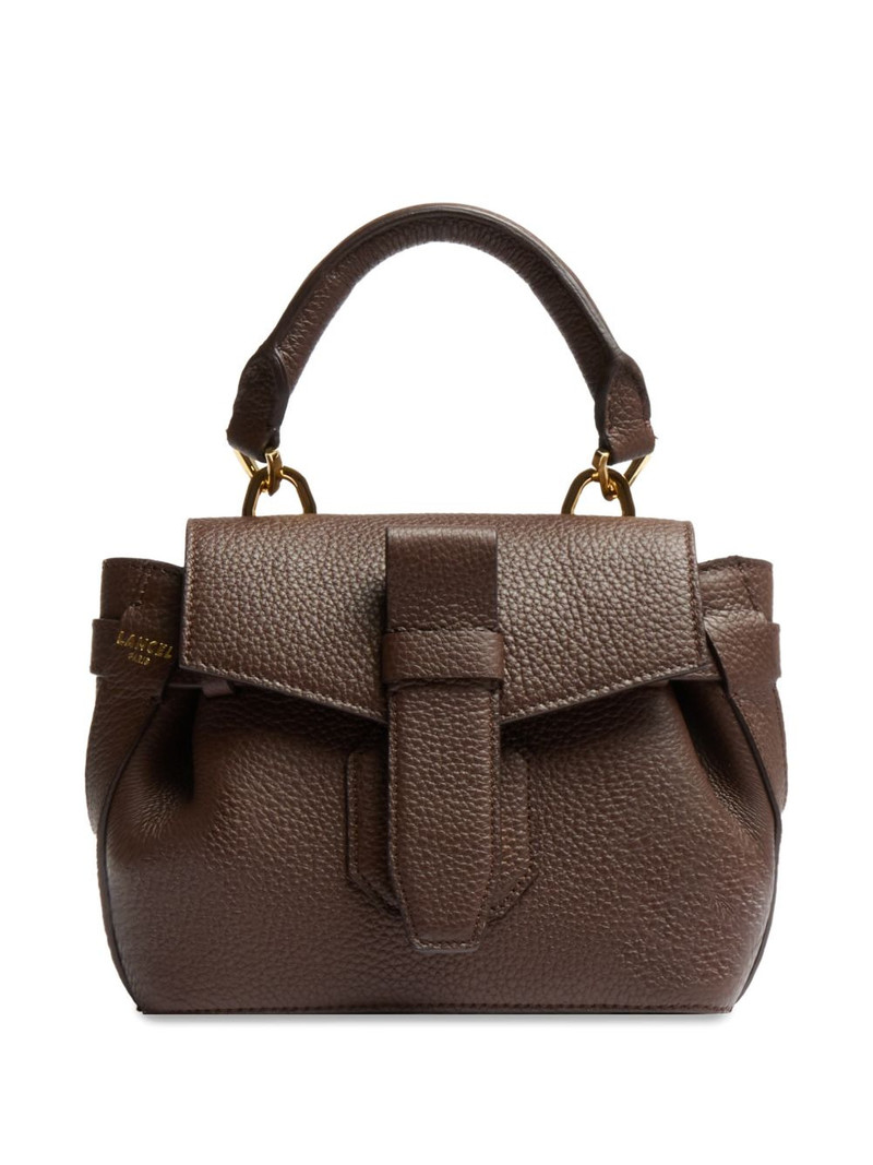 mini Charlie grained tote bag 1