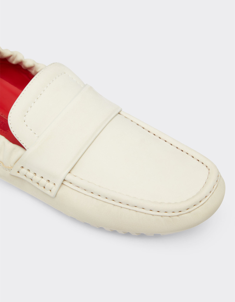 Driver loafers in nubuck leather 8