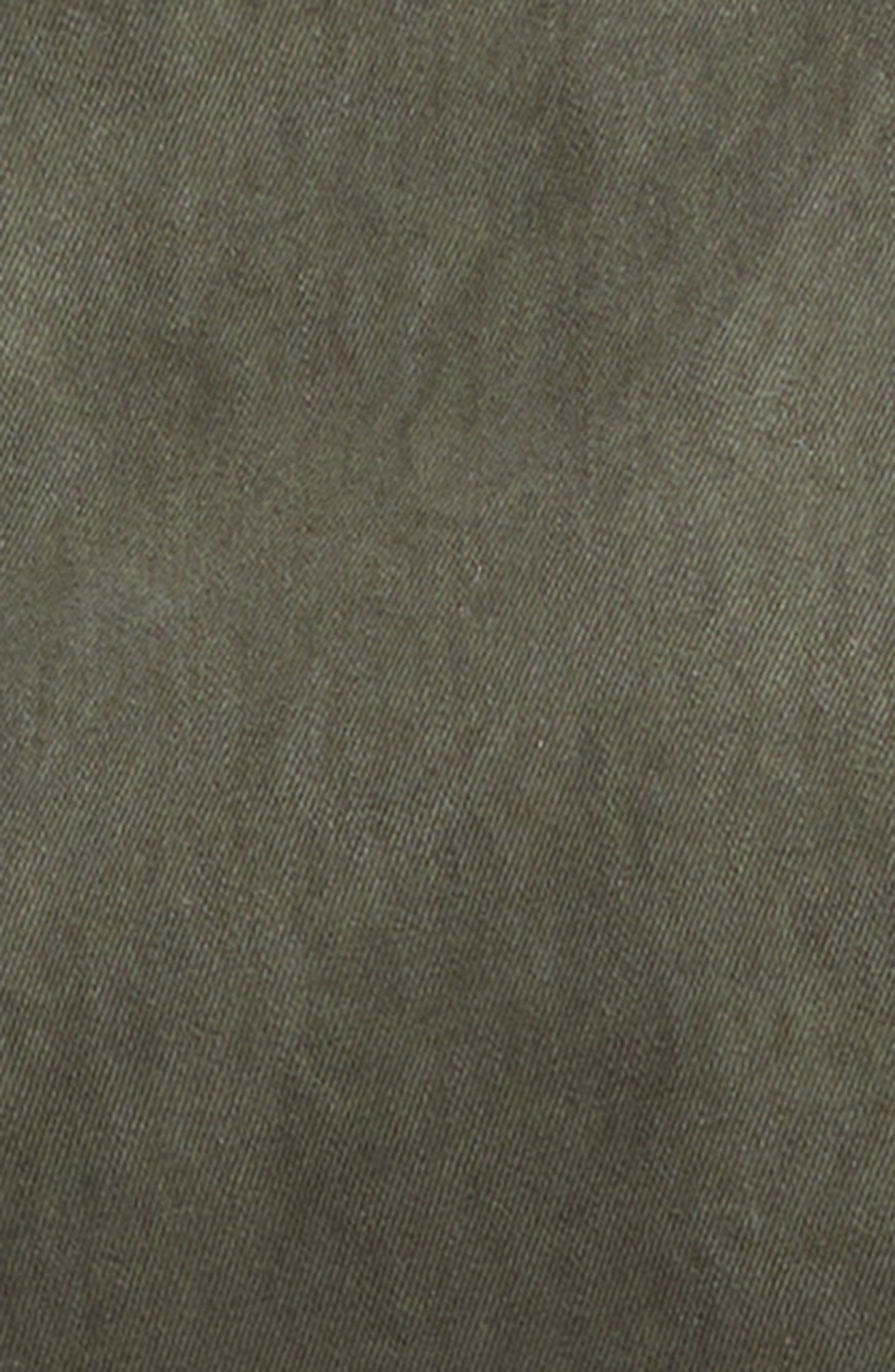 The Elder Statesman Norm Workwear Wide Leg Pants in New Olive at Nordstrom - 6