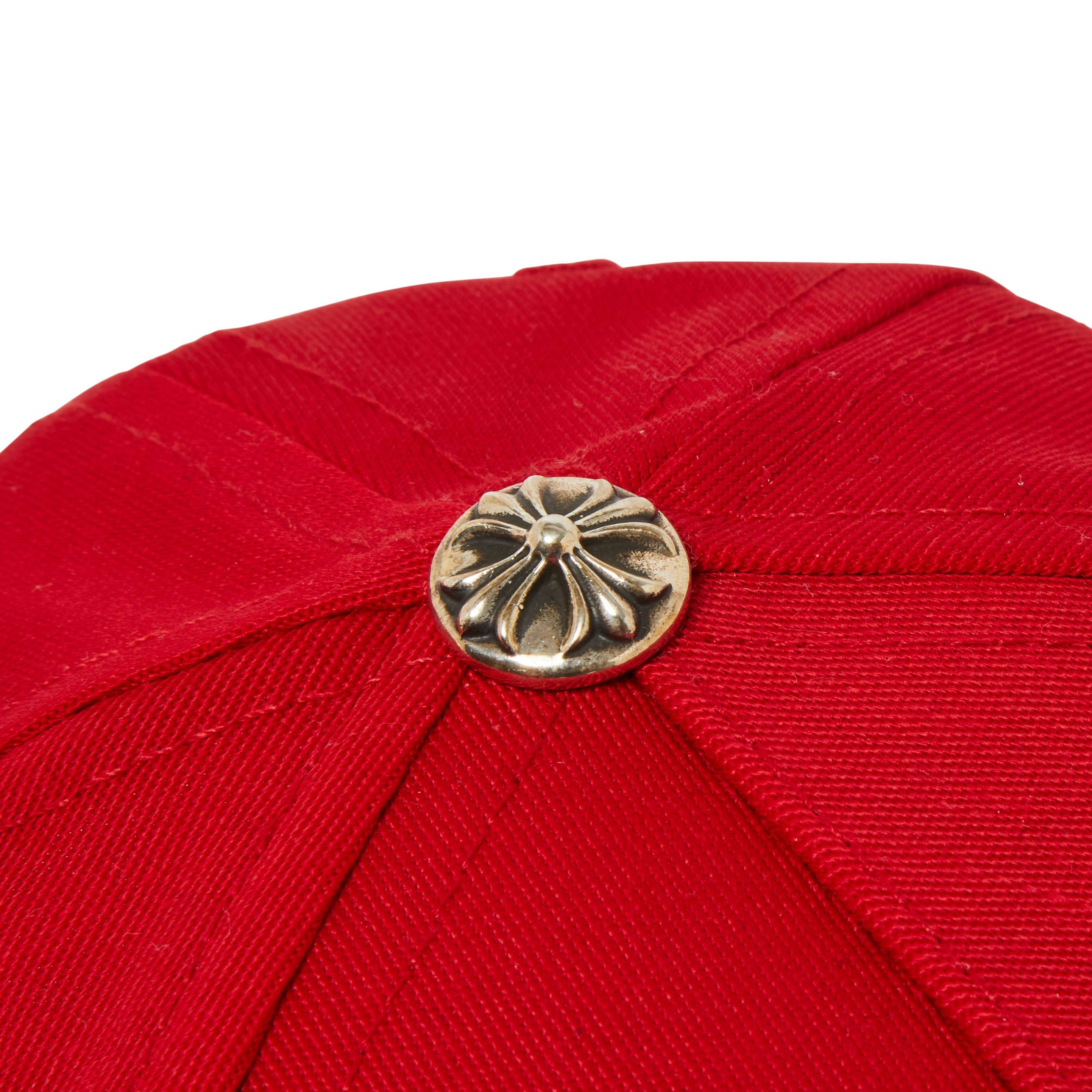 Chrome Hearts Baseball Hat 'Red/Yellow' - 5