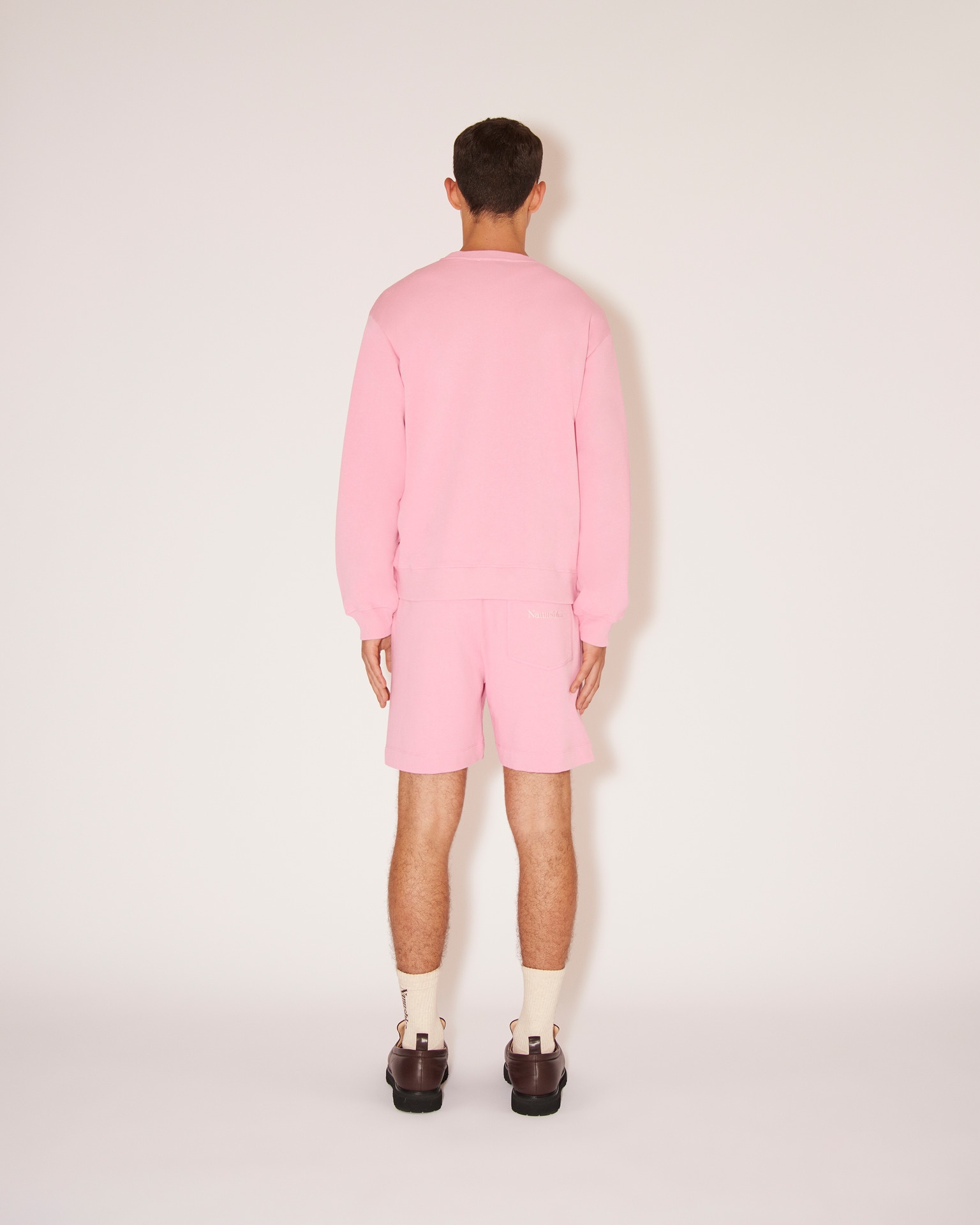 REMY - Organic cotton logo sweatshirt - Pink - 6