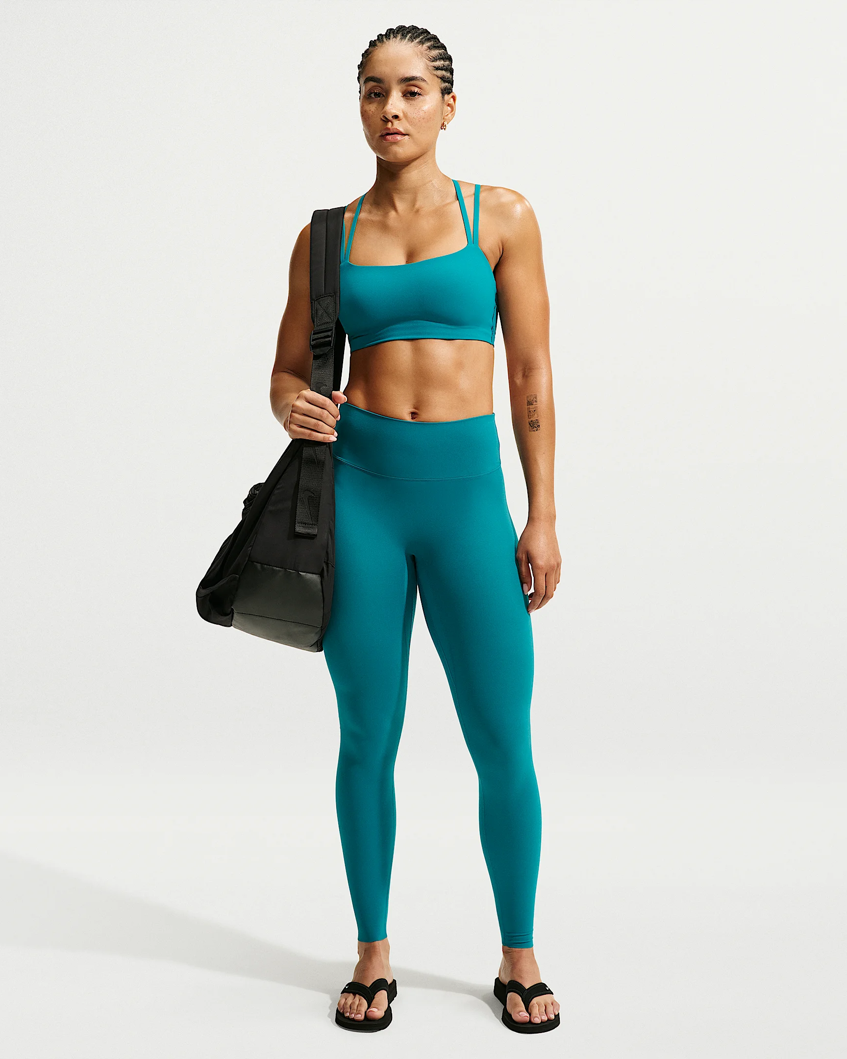 Nike Zenvy Women's High-Waisted Full-Length Leggings with No Front Seam - 1