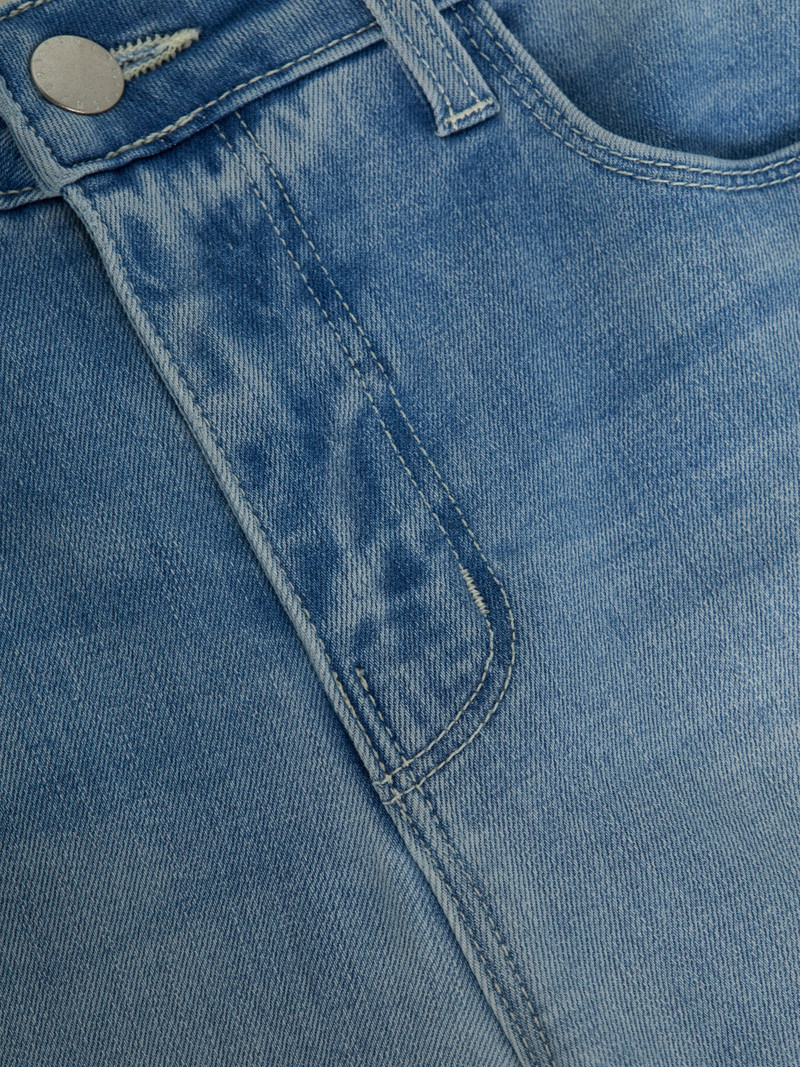 Kendra Cropped Flare Jean 6