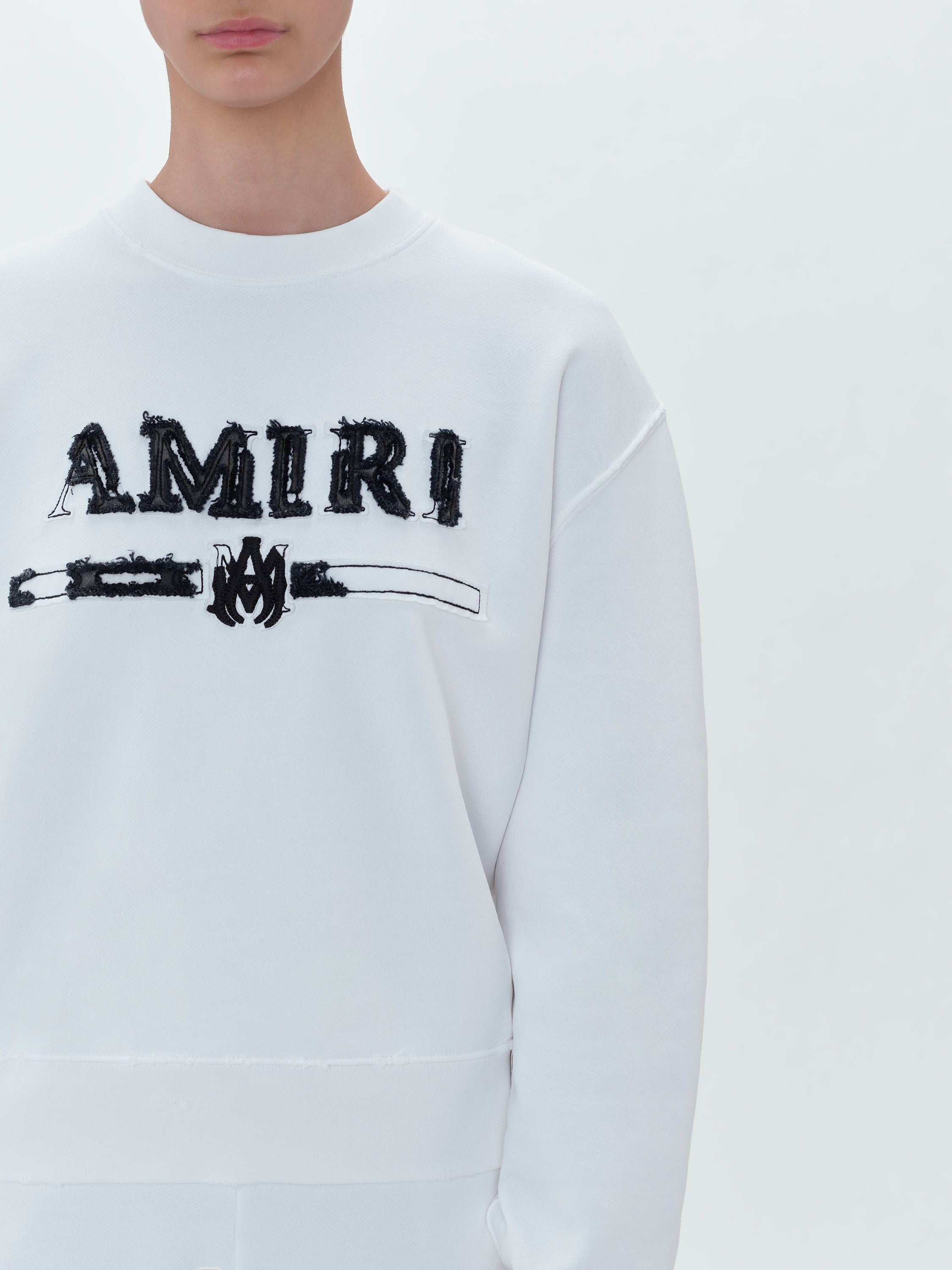 AMIRI M.A. BAR APPLIQUE CREW - 5