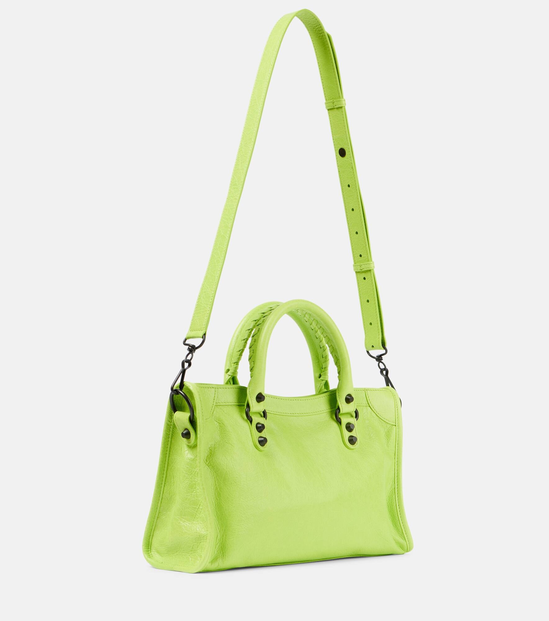 Le City Small leather tote bag - 4